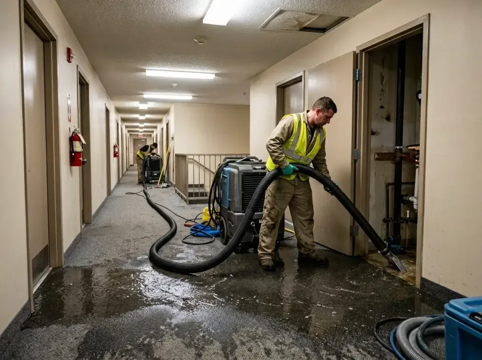 multi-unit-apartment-hallway-f-005 — frequently asked questions, Emergency Burst Pipe Water Extraction & Removal in Rawlins,…